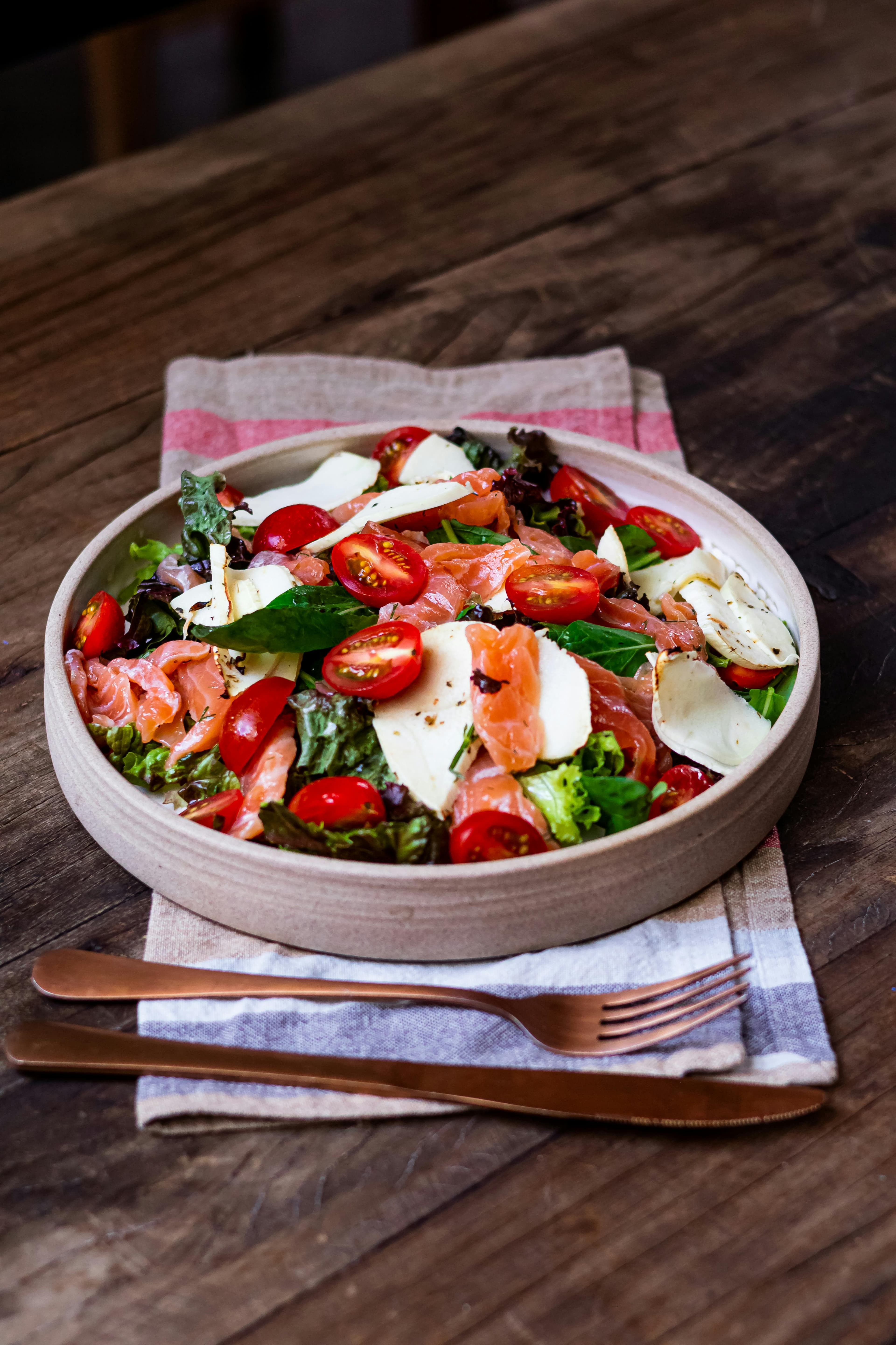 Une salade qui cale.